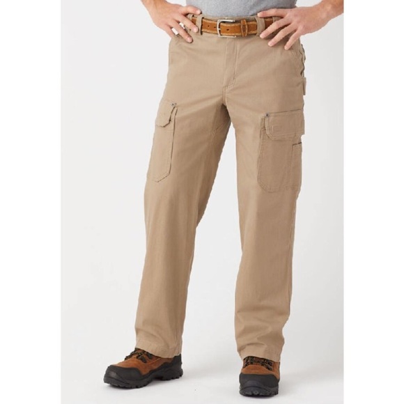 Duluth Trading Co. Men's 46 x 32 Flex Fire Hose Standard Fit Cargo Work Pants - Picture 3 of 7